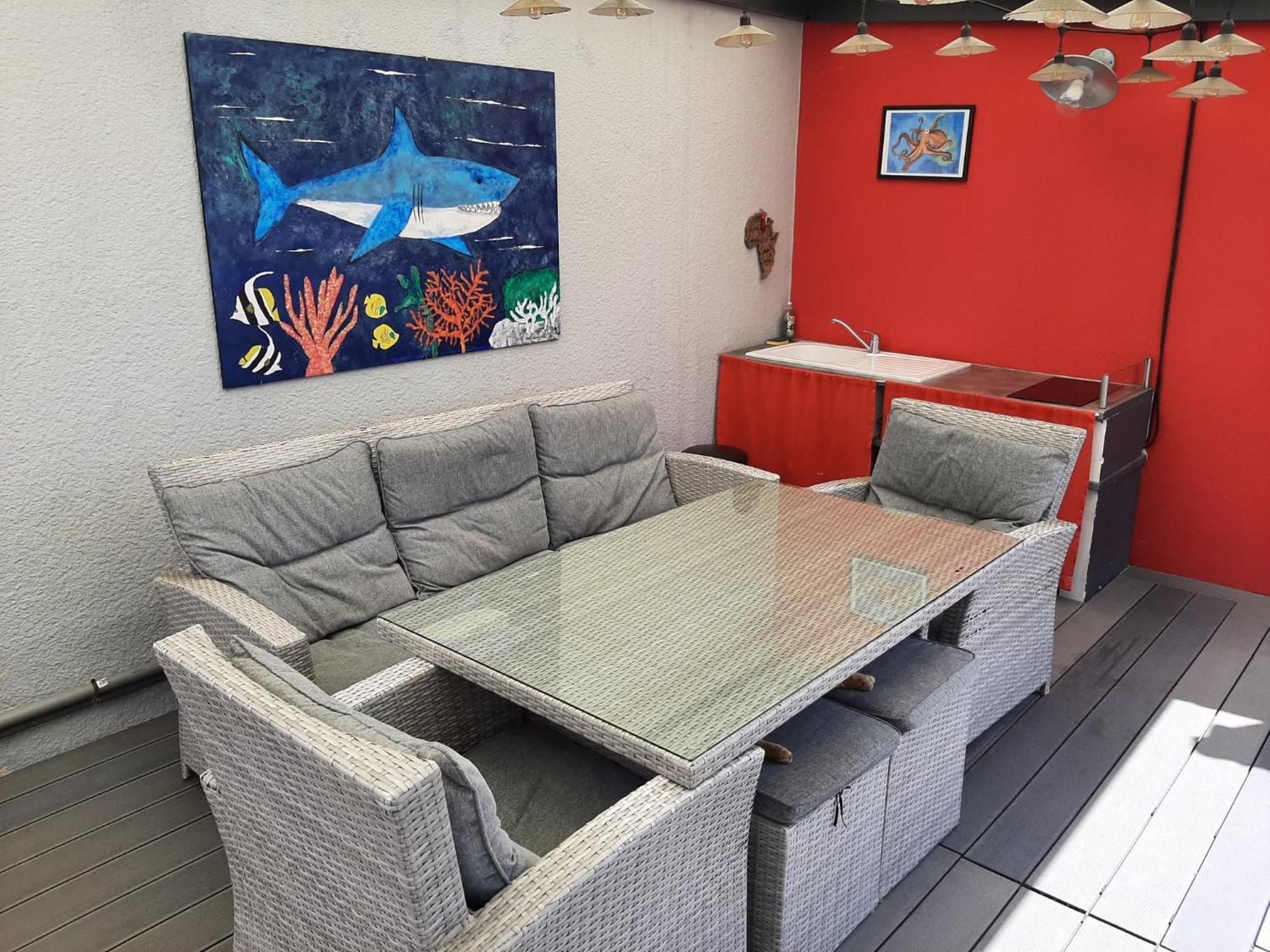Studio Independant Chez L'Habitant Avec Piscine Et Cuisine Exterieures La Rochelle  Exterior foto
